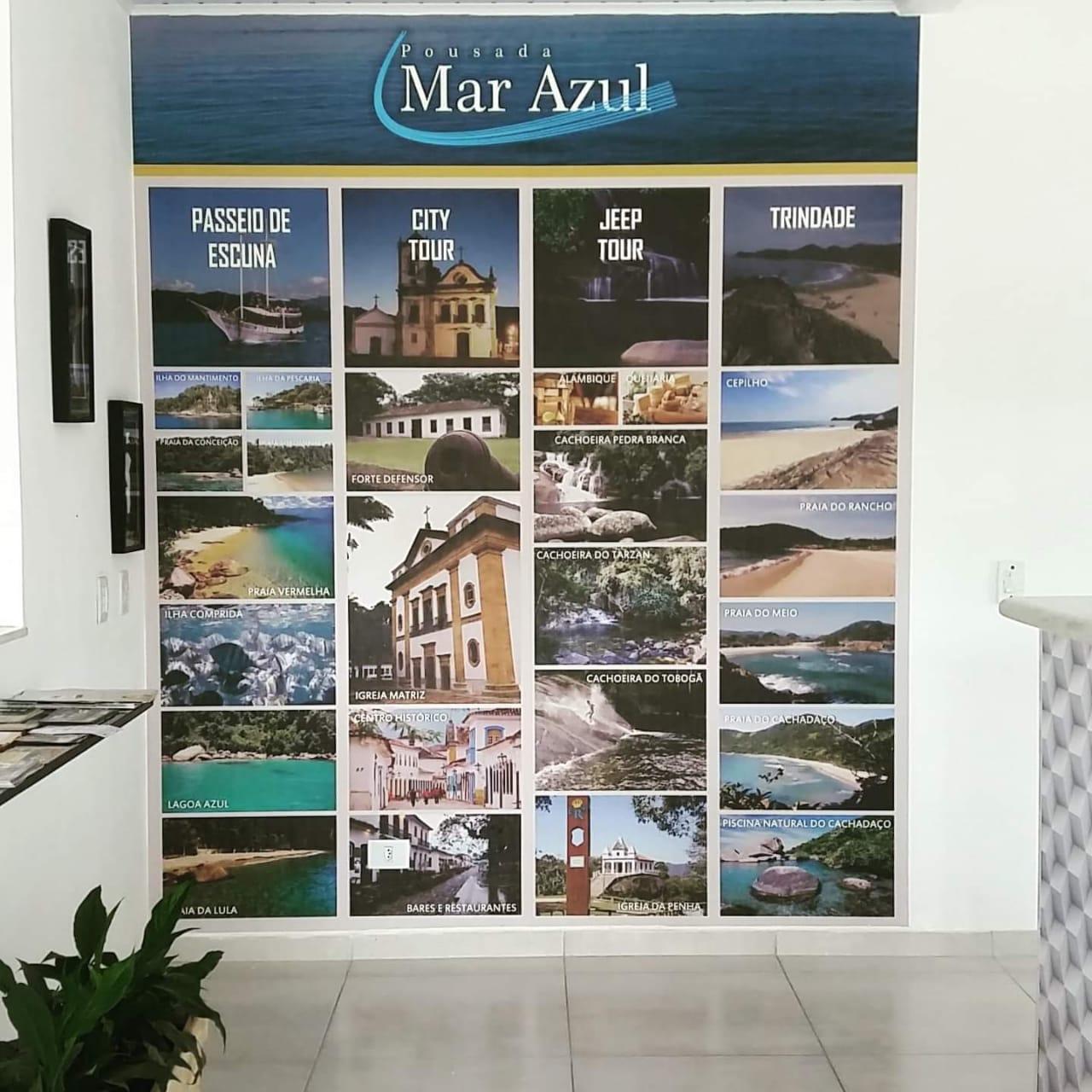 Pousada Mar Azul Парати Экстерьер фото